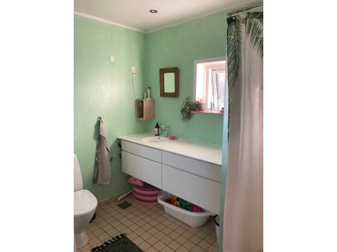 Badeværelse på 1.sal.